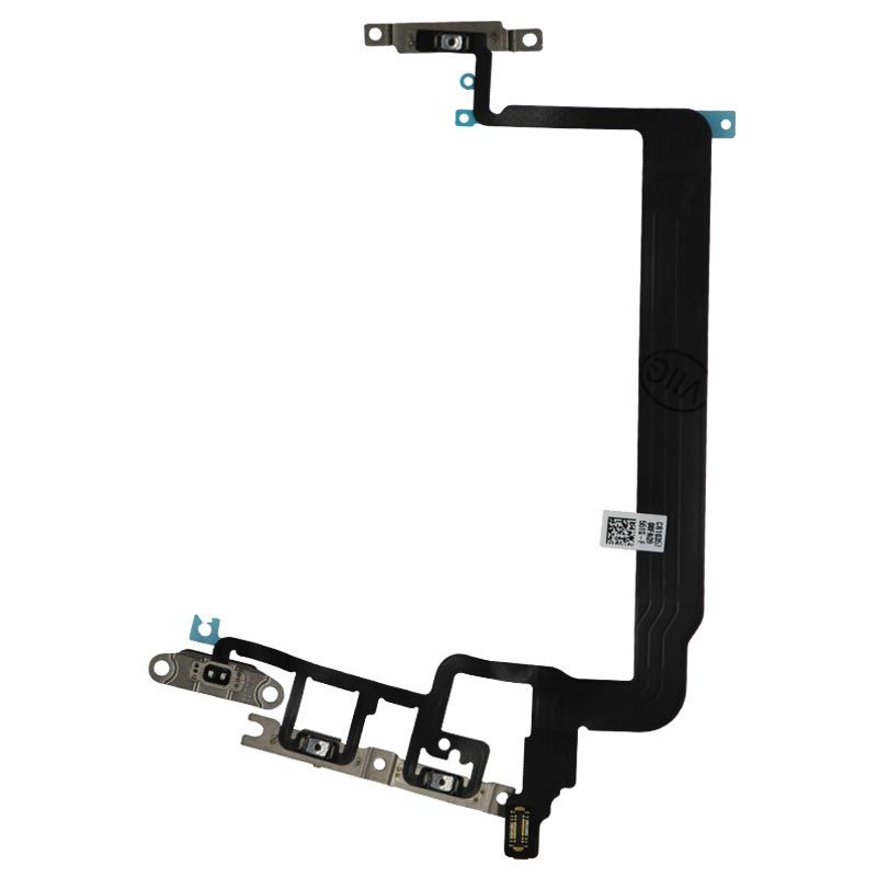 iPhone 13 Pro Max Power/Volume Button Flex Cable with Metal Bracket Assembly