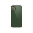 iPhone 13 Green Battery Cover Glass With Adhesive (Large Camera Hole)