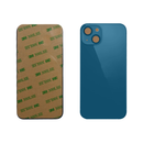 iPhone 13 Mini Blue Battery Cover Glass With Adhesive (Large Camera Hole)