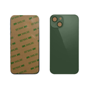 iPhone 13 Mini Green Battery Cover Glass With Adhesive (Large Camera Hole)