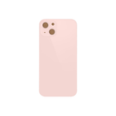 iPhone 13 Mini Pink Battery Cover Glass With Adhesive (Large Camera Hole)