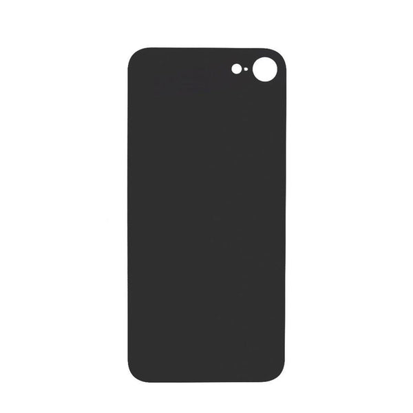 iPhone 8 Battery Cover Glass With Adhesive - Black