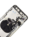 iPhone XS MAX Space Grey Rear Back Housing Assembly w/ Pre-Installed Small Parts