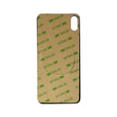 iPhone XS MAX Gold Battery Cover Glass With Adhesive (Large Camera Hole)