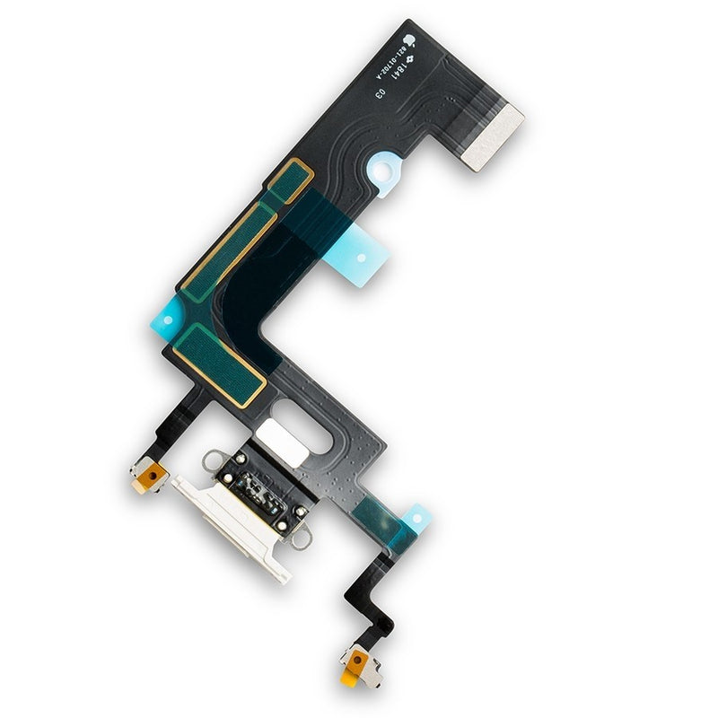 iPhone XR Dock Connector Flex Cable - White