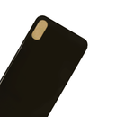 iPhone XS Black (Space Grey) Battery Cover Glass With Adhesive (Large Camera Hole)