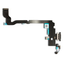 iPhone XS Max Charger Dock Connector Flex Cable - Silver