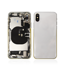 iPhone XS Rear Back Housing Midframe Assembly w/ Pre-Installed Small Parts (Silver)