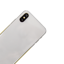 iPhone XS Rear Back Housing Midframe Assembly w/ Pre-Installed Small Parts (Silver)