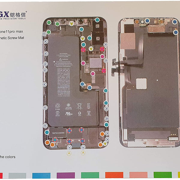 Repair Tools :: Repair Tools :: ScrewMat :: iPhone 11 Pro Max