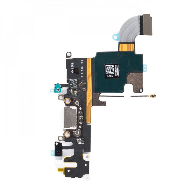 iPhone 6S Charging Port & Headphone Jack Flex Cable White