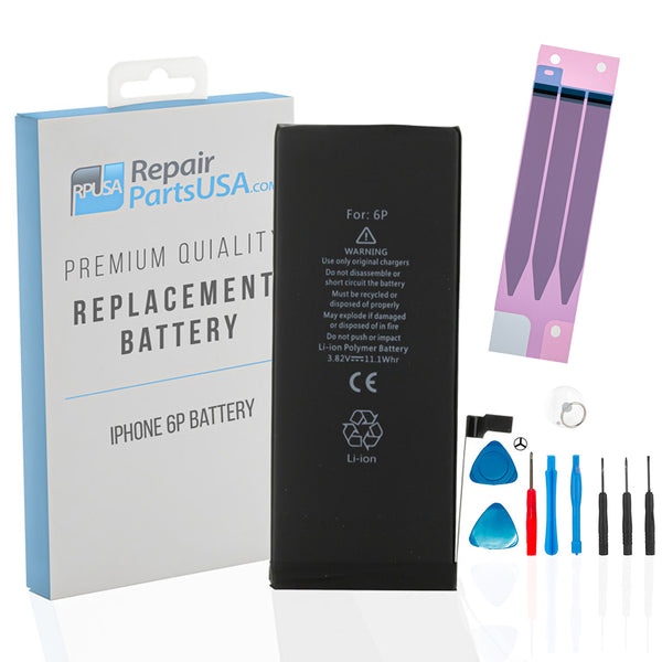 iPhone 6 Plus Premium Battery Replacement Kit + Adhesive + Tools