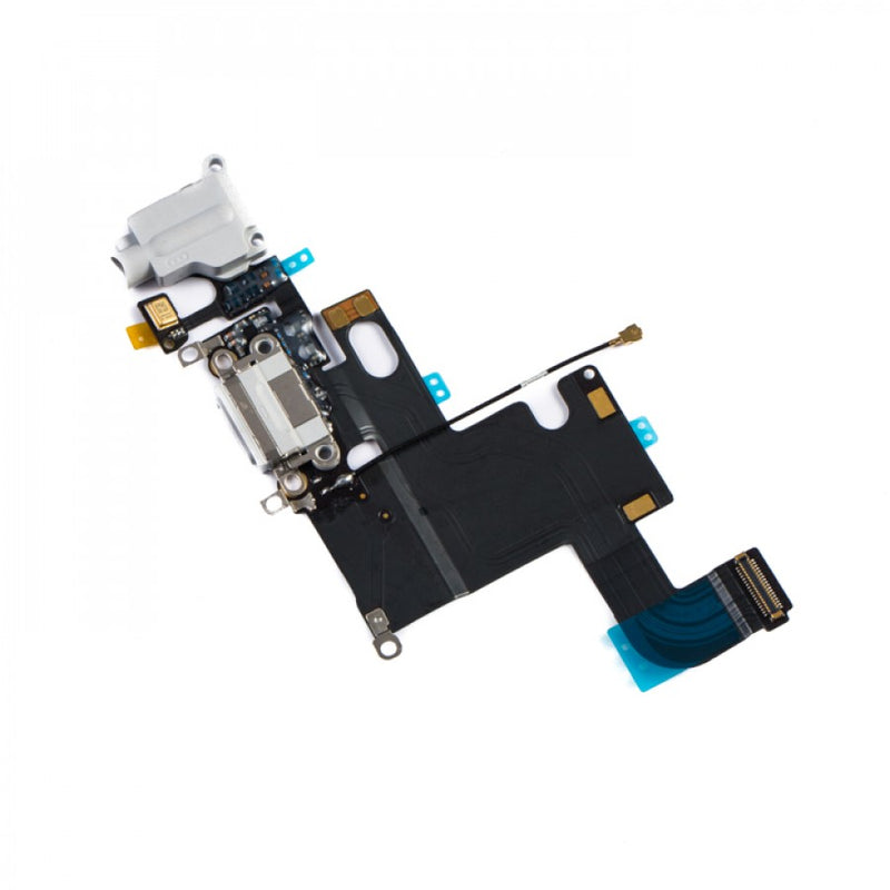 iPhone 6 Charging Dock and Headphone Jack Flex Cable - Light Grey