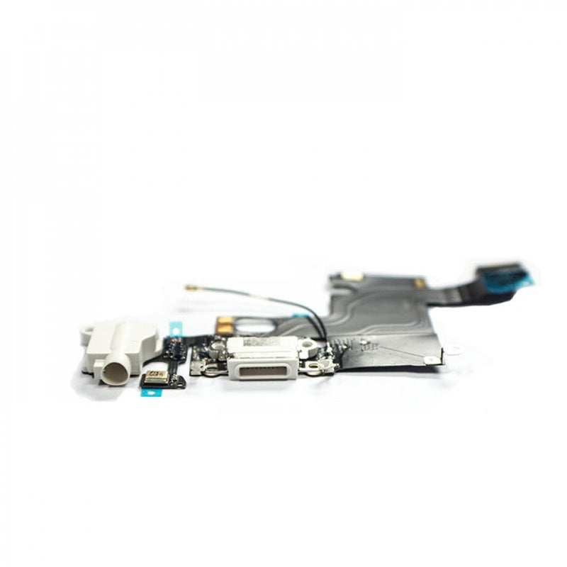 iPhone 6 Charging Dock and Headphone Jack Flex Cable - White
