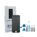 iPhone 7 Black Grade A Glass Screen Replacement Repair Kit + Basic Tools