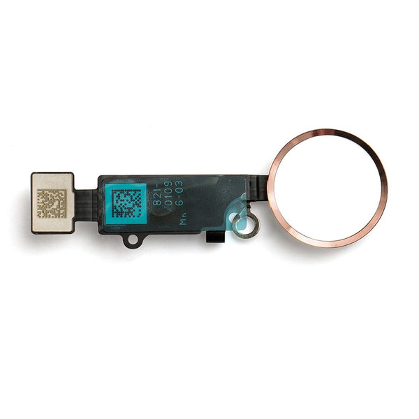 iPhone 8 / 8 Plus Gold Home Button Flex Cable (FOR COSMETIC USE ONLY)