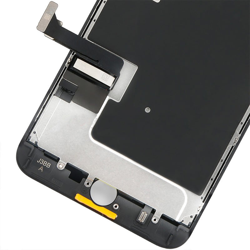 iPhone 8 Plus Black Premium Glass Screen Replacement Repair Kit + Small Parts + Premium Tools
