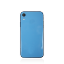 iPhone XR Blue Rear Back Housing Midframe Assembly w/ Pre-Installed Small Parts