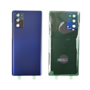 Samsung Galaxy Note 20 5G Glass Back Cover with Camera Lens Cover and Adhesive(Mystic Blue)