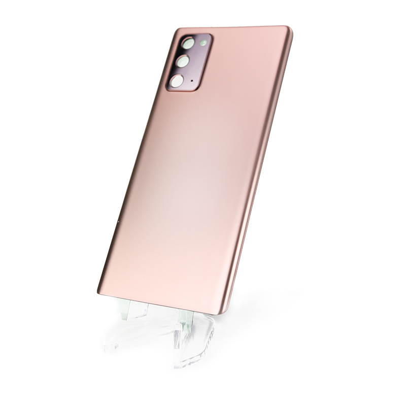 Samsung Galaxy Note 20 5G Glass Back Cover with Camera Lens Cover and Adhesive(Mystic Bronze)