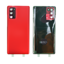 Samsung Galaxy Note 20 5G Glass Back Cover with Camera Lens Cover and Adhesive(Mystic Red)