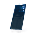 Samsung Galaxy Note 20 Ultra 5G Glass Back Cover with Camera Lens Cover and Adhesive(Mystic Black)