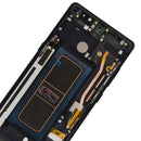 Samsung Galaxy Note 8 Glass Screen LCD Assembly Replacement with Frame - Midnight Black