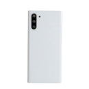 Samsung Galaxy Note 10 Glass Back Cover with Camera Lens Cover and Adhesive(White)