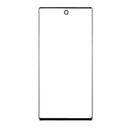 Samsung Note 10 Plus Black Front Glass Only Replacement