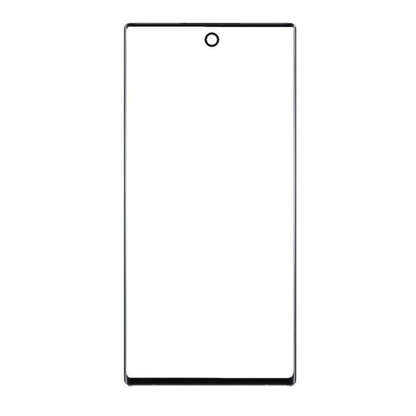 Samsung Note 10 Plus Black Front Glass Only Replacement