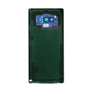 Samsung Galaxy Note 9 Glass Back Cover with Camera Lens Cover and Adhesive(Black)