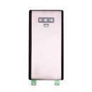 Samsung Galaxy Note 9 Glass Back Cover with Camera Lens Cover and Adhesive(Purple)