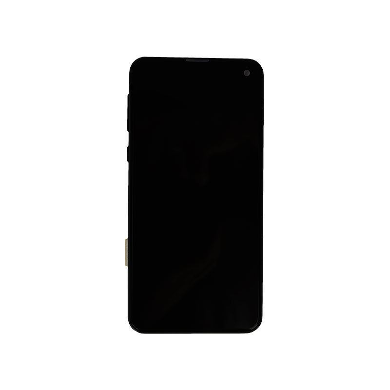 Samsung Galaxy S10e Glass Screen OLED Assembly Replacement with Frame (Prism Black)