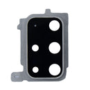 Samsung Galaxy S20 Plus Back Glass Camera Lens With Bezel (Cosmic Gray)