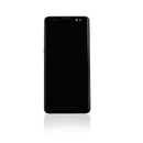 Samsung Galaxy S8 Glass Screen Display Assembly Replacement with Front Housing (Midnight Black)