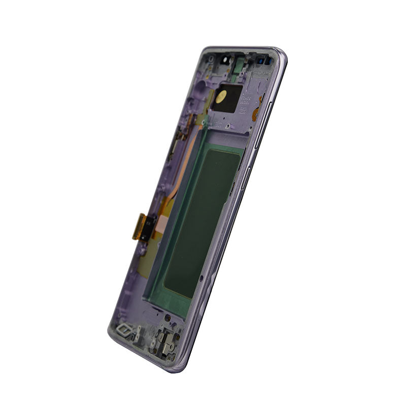 Samsung Galaxy S8 Glass Screen OLED Assembly Replacement with Front Housing (Orchid Gray)