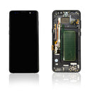 Samsung Galaxy S8 Plus Premium Glass Screen LCD Assembly Replacement with Front Housing (Midnight Black)