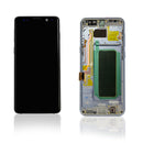 Samsung Galaxy S8 Plus Premium Glass Screen LCD Assembly Replacement with Front Housing (Coral Blue)