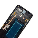 Samsung Galaxy S9 Glass Screen LCD Assembly Replacement with Front Housing (Midnight Black)