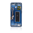 Samsung Galaxy S9 Glass Screen LCD Assembly Replacement with Front Housing (Coral Blue)