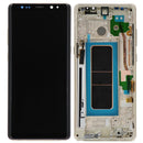 Samsung Galaxy Note 8 Glass Screen LCD Assembly Replacement with Frame - Gold