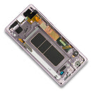 Samsung Galaxy Note 9 Premium Glass Screen Assembly Replacement with Frame - Lavender Purple