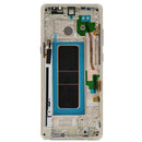 Samsung Galaxy Note 8 Glass Screen LCD Assembly Replacement with Frame - Gold