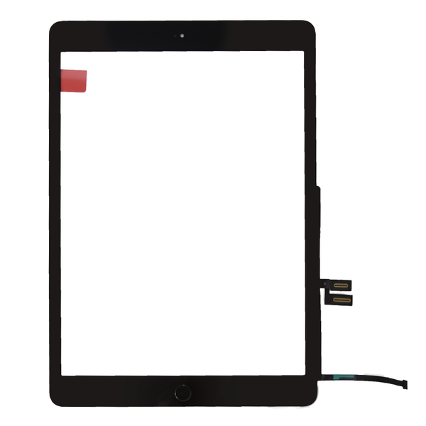 iPad 7 (2019) / iPad 8 (2020)  / iPad 9 (2021) Premium Black Glass Screen Digitizer Complete Assembly